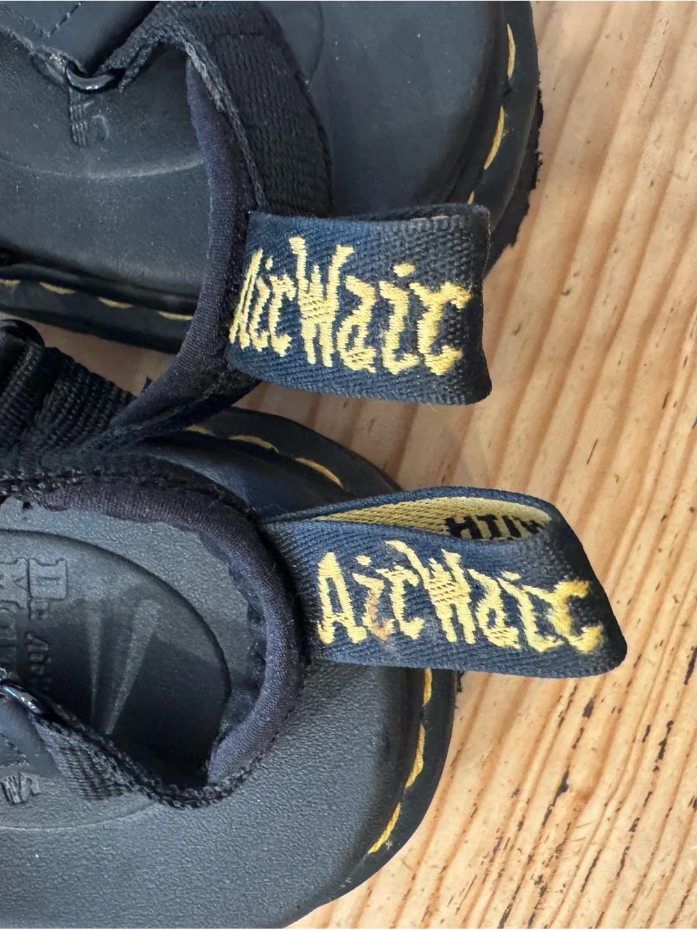 Dr. Martens black leather